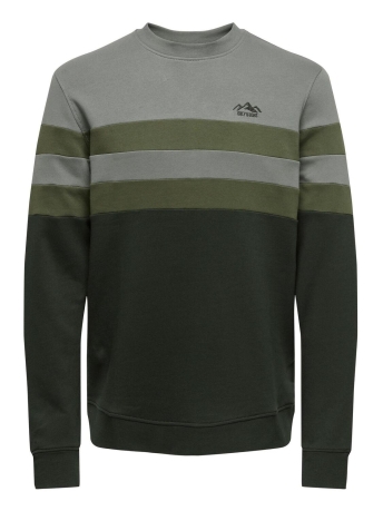 Only & Sons Trui ONSTHOR REG LOGO CB CREW 3626 SWT C 22023626 RESIN