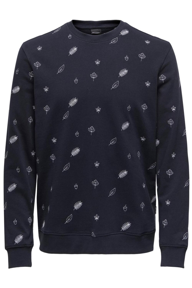 ONSCAMDEN REG NEW AOE CREW SWEAT 22027704 Dark Navy