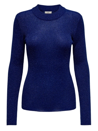Jacqueline de Yong Trui JDYBODILLA L/S HN GLITTER PULLOVER 15308838 Bellwether Blue/W. BLUE LU