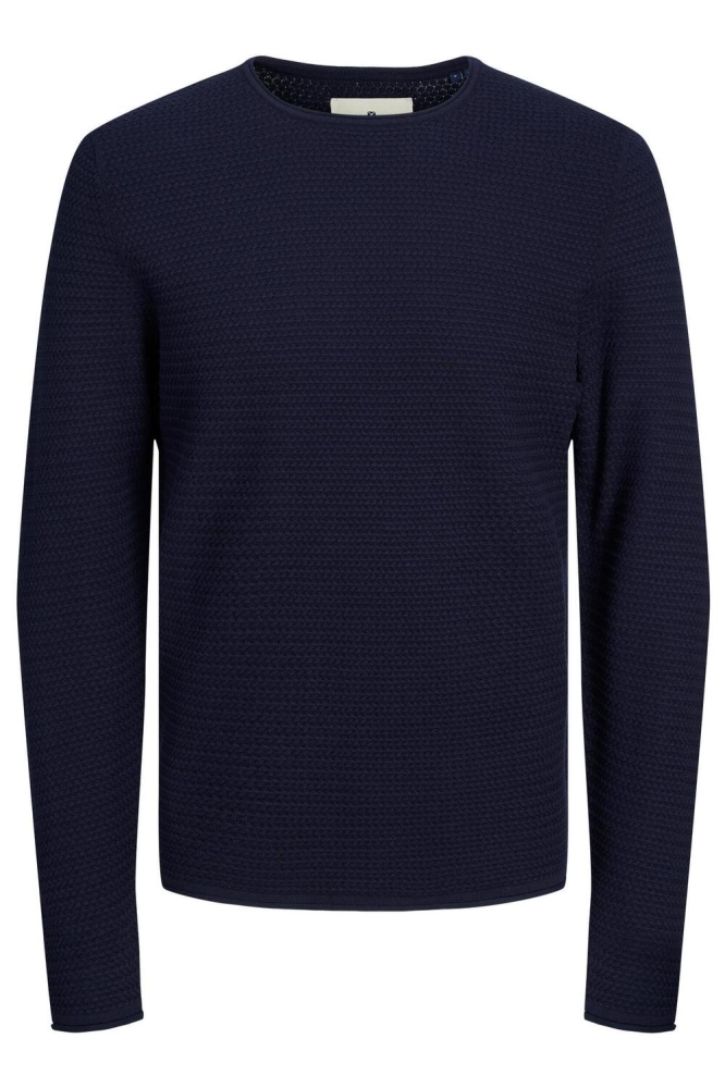 JPRBLUMIGUEL KNIT CREW NECK NOOS 12238557 MARITIME BLUE