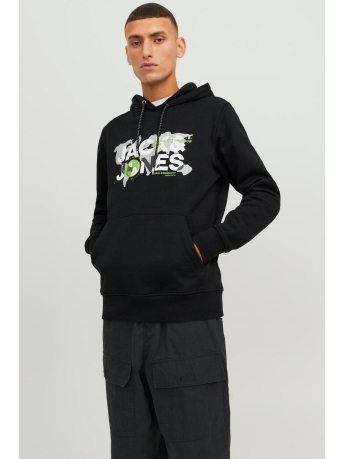 Jack & Jones Trui JCODUST SWEAT HOOD SN 12240214 BLACK