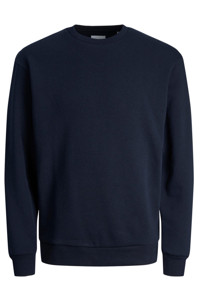 JJEBRADLEY SWEAT CREW NOOS 12249341 NAVY BLAZER