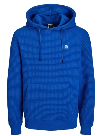 Jack & Jones Trui JCOSTRUCTURED SWEAT HOOD SMU 12245754 Blue Lolite