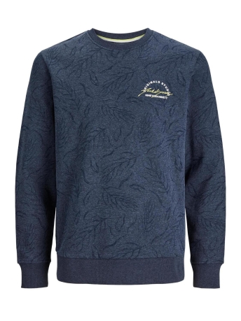 Jack & Jones Trui JORWILBERT SWEAT CREW NECK WEH23 12250405 NAVY BLAZER/CVC