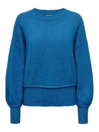 Only Trui ONLHAZEL LS O-NECK BF KNT 15306536 Wave Ride/Melange