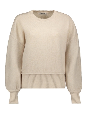 Only Trui ONLHAZEL LS O-NECK BF KNT 15306536 Pumice Stone/Melange