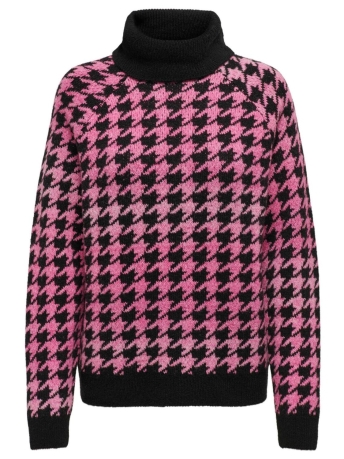 Only Trui ONLBERTA LS JQ ROLLNECK KNT 15306938 BLACK
