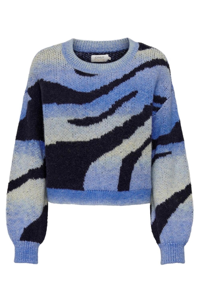 ONLTALULLA LS O-NECK KNT 15306917 BLUING
