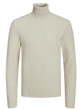 Jack & Jones Trui JPRBLUMIGUEL KNIT ROLL NECK 12249307 Silver Birch