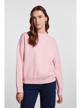 Pieces Trui PCJOVIE LS O-NECK KNIT 17142055 ROSE SHADOW