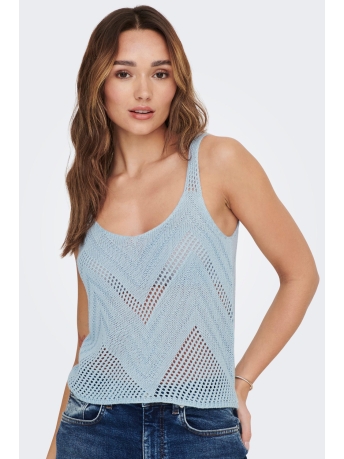 Jacqueline de Yong Top JDYSUN TANK TOP KNT NOOS 15226348 Cashmere Blue