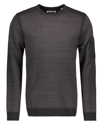 Jack & Jones Trui JCOLEAD AIR KNIT CREW NECK 12252853 Black