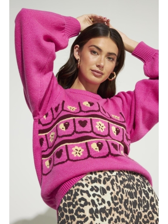 Harper & Yve Trui ANNIE JU FW23W505 400 hot pink