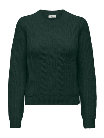 Jacqueline de Yong Trui JDYSKITTY L/S O-NECK CABLE PULLOVER 15309453 Scarab