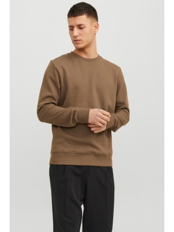 Jack & Jones Trui JJEBASIC SWEAT CREW NECK NOOS 12181903 Otter/REG