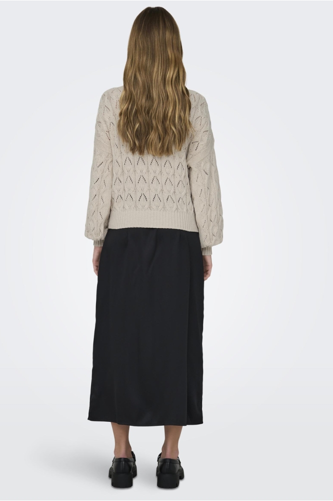 Only beige dames trui | Model