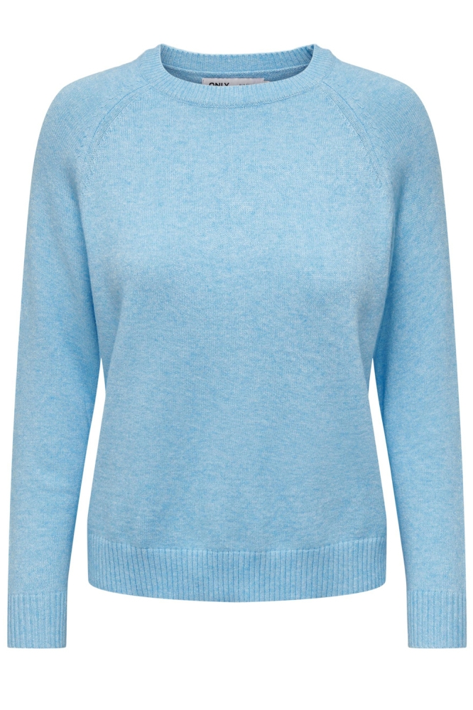 Only blauwe dames trui | Vooraanzicht