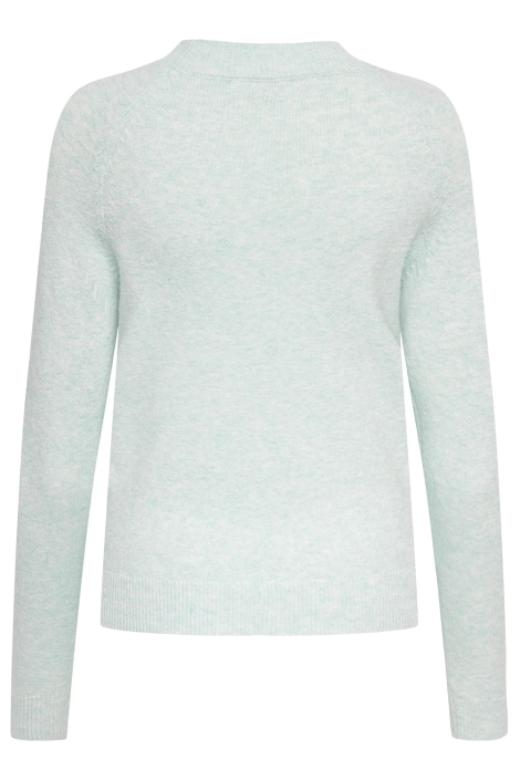 Only groene dames trui | Achteraanzicht