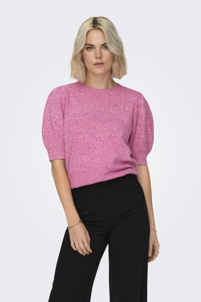 ONLRICA LIFE 2/4 PULLOVER EX KNT 15318551 PINK YARROW