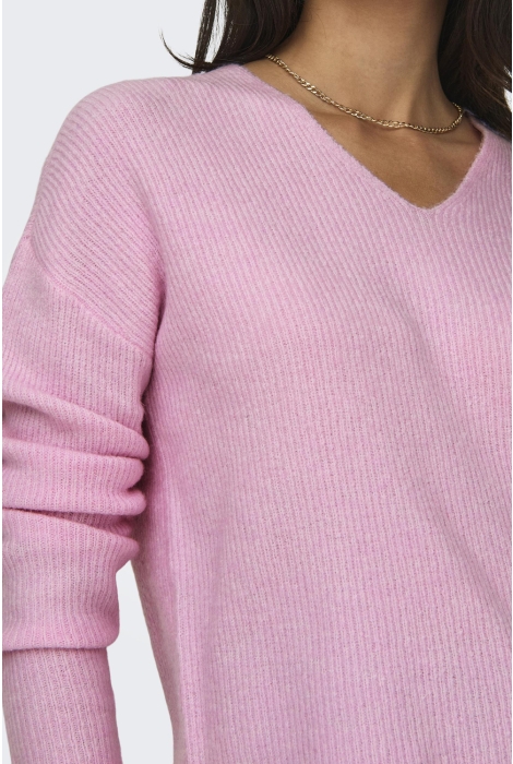 Only onlcamilla v-neck l/s pullover knt