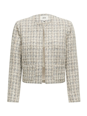 Jacqueline de Yong Vest JDYCOCO L/S BOUCLE BLAZER PNT 15287326 EGGNOG/MIXED MELA