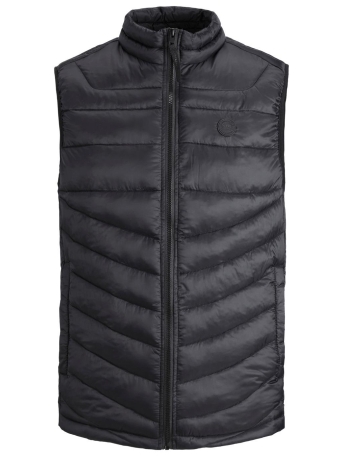 Jack & Jones Jas JJEHERO BODYWARMER COLLAR NOOS 12211790 Black