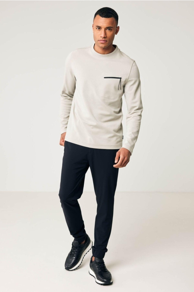 LS TSHIRT J8060 3227 044 MID BROWN