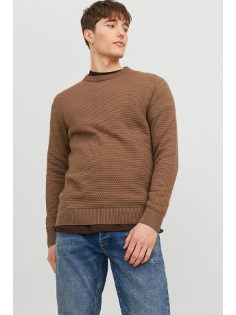 Jack & Jones Trui JJEATLAS KNIT CREW NECK NOOS 12212816 OTTER