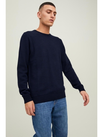 Jack & Jones Trui JJEATLAS KNIT CREW NECK NOOS 12212816 MOOD INDIGO