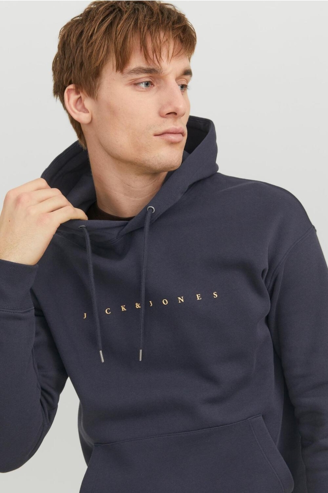 JJESTAR JJ SWEAT HOOD NOOS 12233972 DARK NAVY