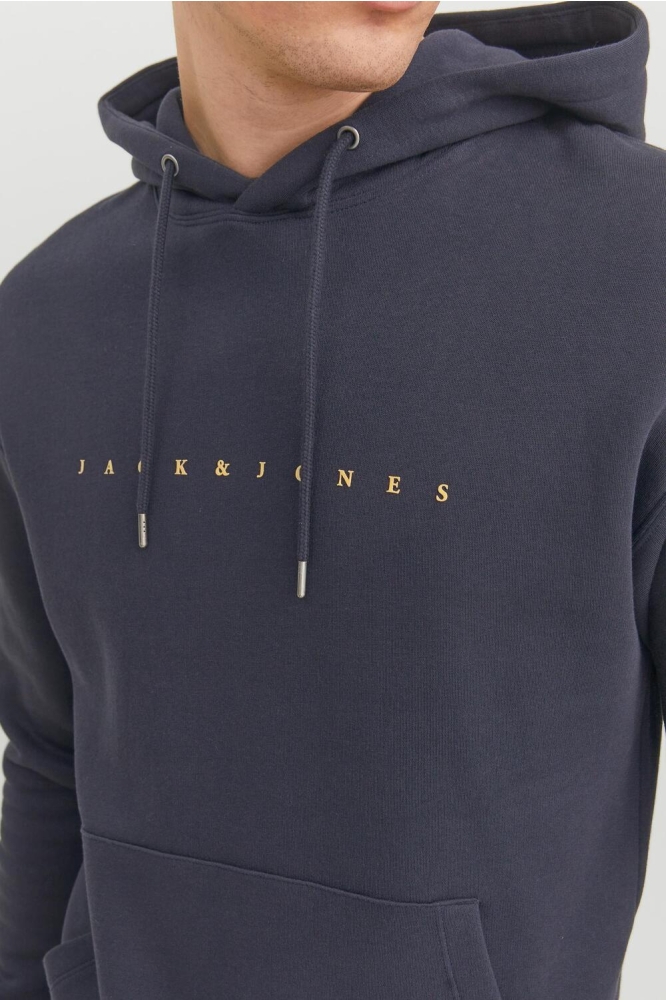 Jack & Jones blauwe heren sweater | Close up