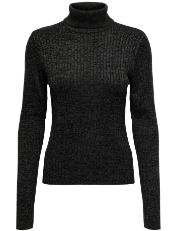 Jacqueline de Yong Trui JDYNOVALEE L/S ROLL NECK PULLOVER K 15297770 BLACK/MELANGE