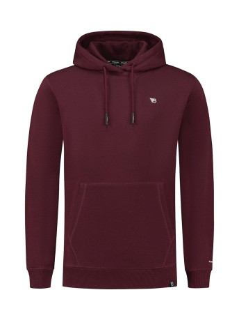 Ballin Trui HOODIE WITH CHEST PRINT 23039301 67 AGED BURGUNDY