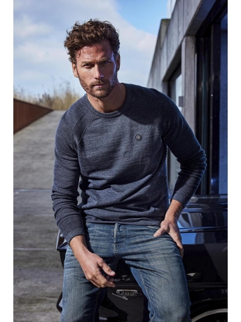 Cast Iron Trui CREWNECK HEATHER PLATED CKW2308301 5113