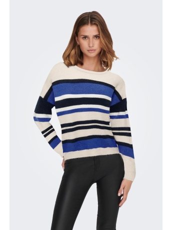 Jacqueline de Yong Trui JDYNEWELANOR L/S PULLOVER KNT 15178922 Tapioca/W.DAZZLIN