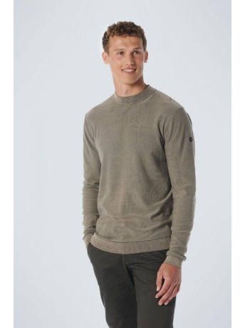 NO-EXCESS Trui PULLOVER CREWNECK 2 COLOURED 21210859 014 STONE