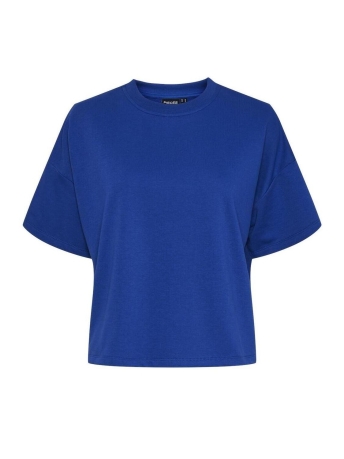 Pieces T-shirt PCCHILLI SUMMER 2/4 LOOSE SWEAT NOOS 17118870 MAZARINE BLUE