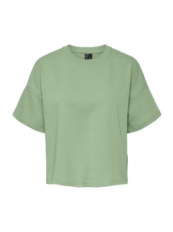 Pieces T-shirt PCCHILLI SUMMER 2/4 LOOSE SWEAT NOO 17118870 QUIET GREEN