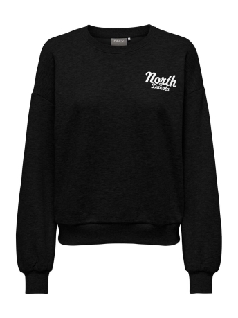 Only Trui ONLSOPHIE L/S O-NECK BOX CC SWT 15313446 BLACK/NORTH