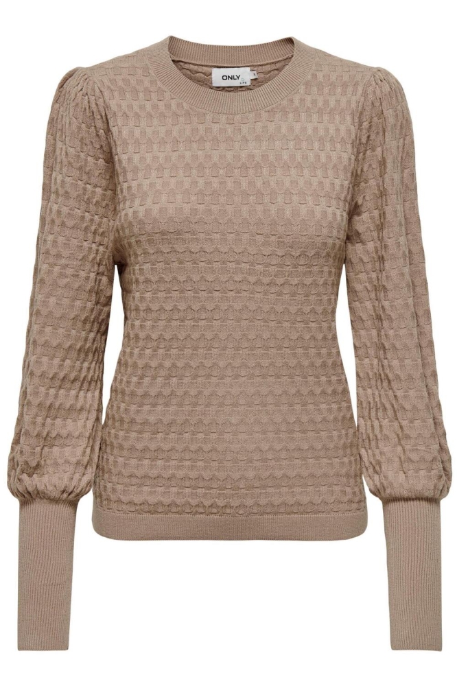 ONLFAYE LIFE L/S PULLOVER KNT NOOS 15264797 Silver Mink