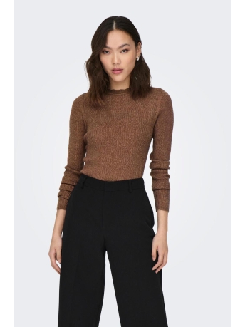 Only Trui ONLMAI LS STRUCT O-NECK CC KNT 15294463 Friar Brown/Melange