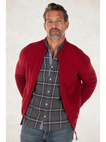 NZA Trui NGAURUHOE 23HN454 1506 CARMINE RED