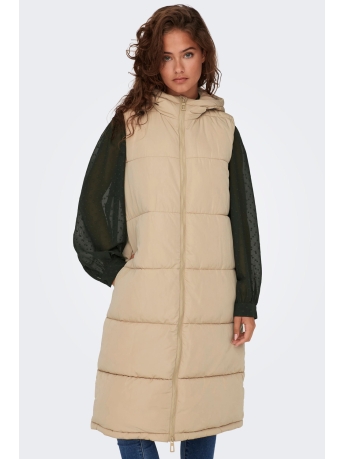 Only Jas ONLALINA LONG WAISTCOAT OTW NOOS 15241995 CUBAN SAND