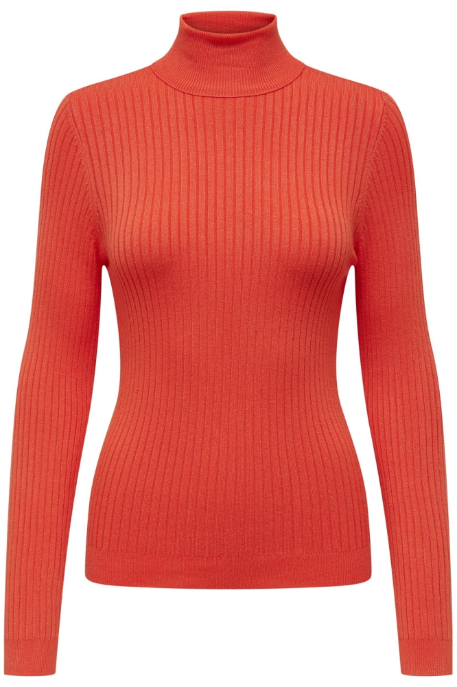 ONLKAROL L/S ROLLNECK PULLOVER KNT 15165075 Tigerlily