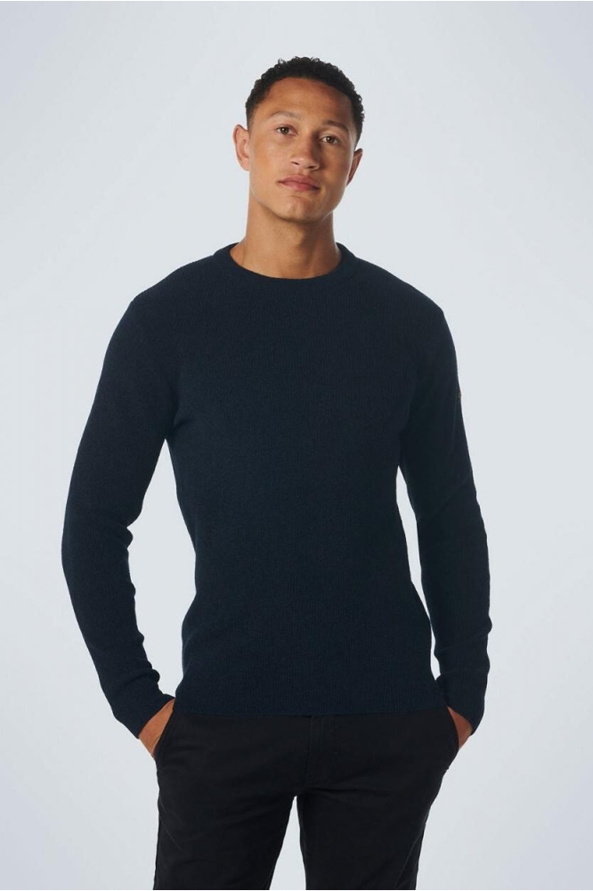 PULLOVER CREWNECK RIBKNIT SUPER 21210815SN 078 NIGHT