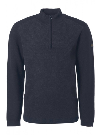 NO-EXCESS Trui PULLOVER HALF ZIPPER 21210824 014 STONE