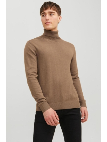 Jack & Jones Trui JJEEMIL KNIT ROLL NECK NOOS 12157417 Otter