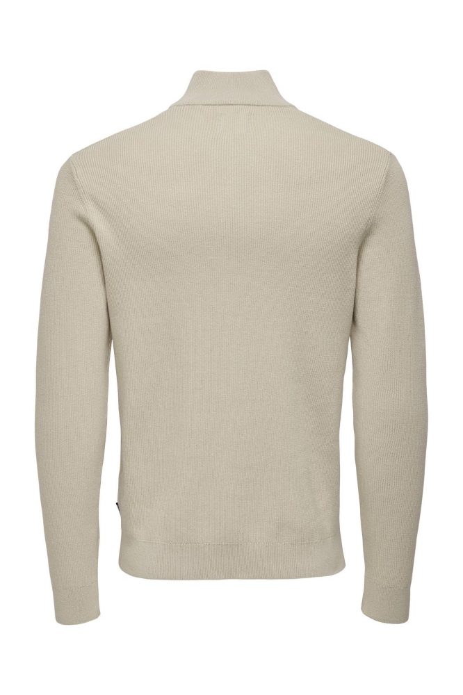 Only & Sons beige heren trui | 