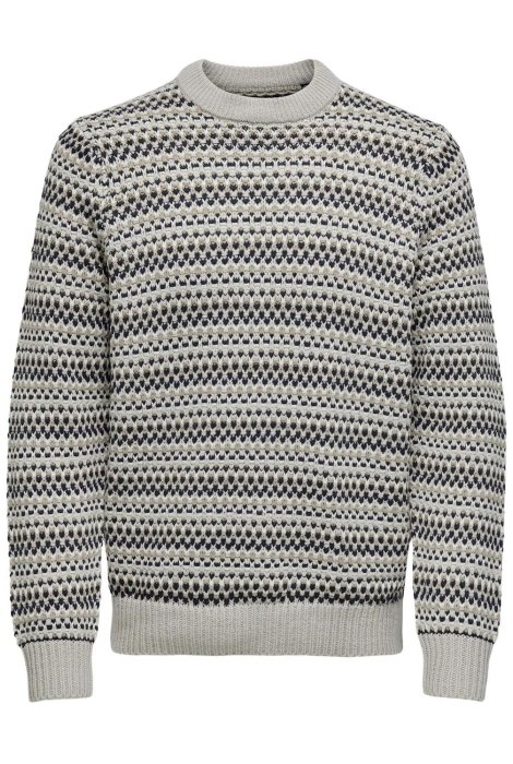 Only & Sons onsmusa reg 3 struc crew knit