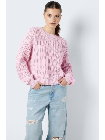 Noisy may Trui NMCHARLIE L/S O-NECK KNIT 27020786 Pirouette